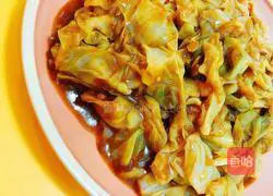 Illustration of how to cook cabbage with soy sauce 7