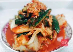 Illustration of how to make secret spicy cabbage 5