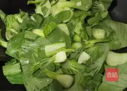 Garlic Shanghai Green Illustration of how to do it 5