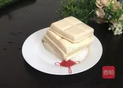 Illustration of how to make fried tofu 1