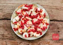  Illustration of how to make chopped pepper and taro 4