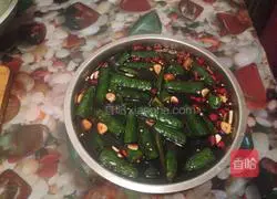 Illustration of how to make pickled cucumber 6
