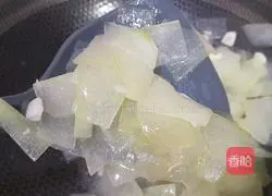 Illustration of how to make fried winter melon 5