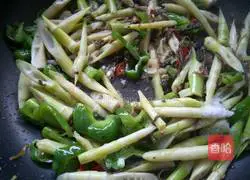 Illustration of how to make bamboo shoots and plum vegetables 14