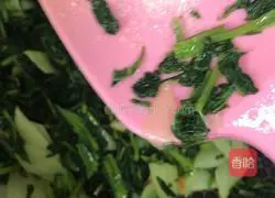 Stir-fry Meng Cai Recipe Illustration 12