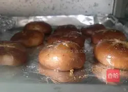 Illustration of grilled cumin mushrooms 5