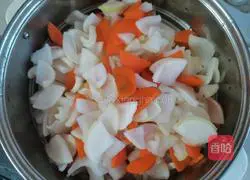 Illustration of how to make kimchi and radish 2