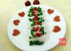 Illustration of how to make cold yam 10