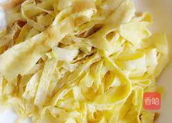 Illustration of how to make sesame cold noodles 2