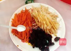 Illustration of how to steam three colors 4