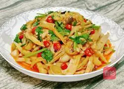 Illustration of how to make cold king oyster mushrooms 14