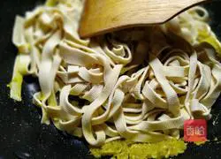 Illustration of how to make shredded spinach and tofu 8