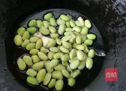 Illustration of how to make fried edamame and dried edamame 3