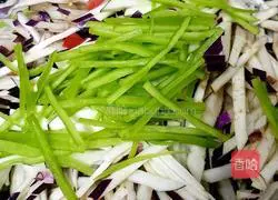 Illustration of home-cooked delicious fried eggplant 4