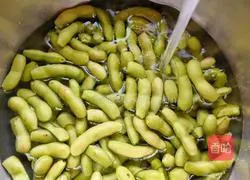 Mixed with edamame Practice illustration 3