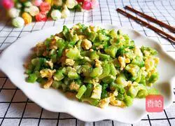 Bitter Melon Scrambled Eggs Recipe Illustration 1