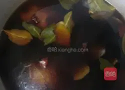 Illustration of braised pig tongue 2