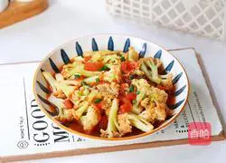 Illustration of how to make tomato and cauliflower 13