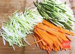 Illustration of how to make asparagus assorted vegetables 2