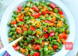 Illustration of how to fry green beans 16