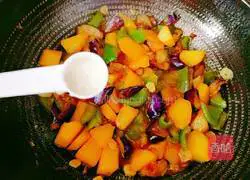 Illustration of how to make Di Sanxian 17