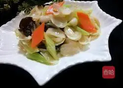 Illustration of how to make celery and lily 11