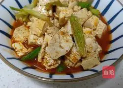 Illustration of how to make spicy tofu 6