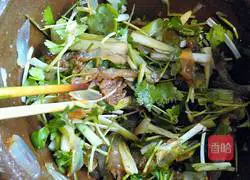 Illustration of how to make cold jellyfish head 10