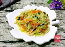 Illustration of Stir-fried Enoki Mushrooms 7