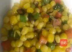 Pine nuts Illustration of how to make corn 3