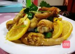 Lemon Chicken Feet Recipe Illustration 25