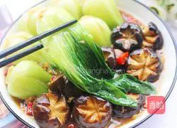 Illustration of how to make mushrooms and rapeseed 15