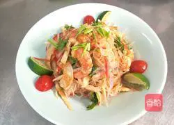 Illustration of how to make Nanyang seafood vermicelli 4