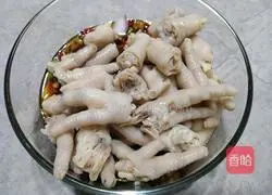 Illustration of how to make chicken feet with lemon and pickled pepper 13