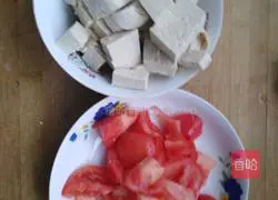 Illustration of how to make tomato tofu 1