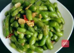 Illustration of how to make cold edamame 9