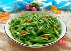 Garlic water spinach stalks recipe 1