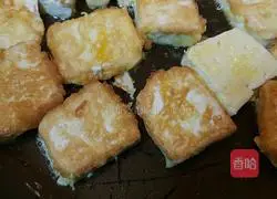 Illustration of how to make crispy tofu 5