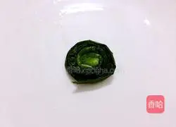 Illustration of grilled leeks 5