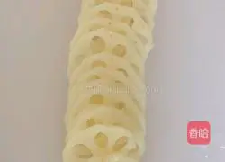 Pepper and salt lotus root slices Illustration of how to do it 2