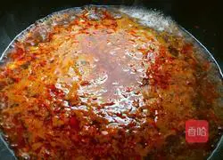 Illustration of how to make spicy tofu 7