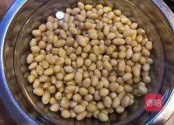 Illustration of how to make soybeans with soy sauce 1