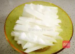 Illustration of how to make delicious radish 3