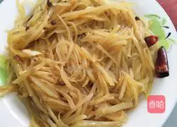 Hot and sour potato shreds recipe 7