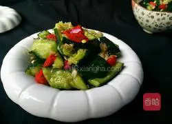 Illustration of how to make pickled peppers and cucumbers 6