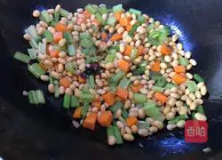 Illustration of how to cook soybeans and celery 10