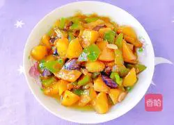 Illustration of how to make Di Sanxian 21