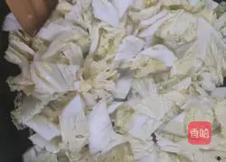 Vinegar Illustration of how to make Chinese cabbage 4