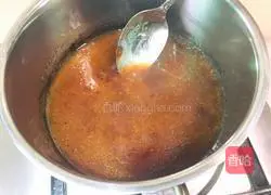 Illustration of how to make steamed carrots and potatoes with asparagus and sauce 8