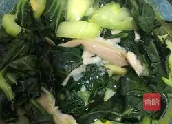 Illustration of braised oyster mushrooms with vegetables 6